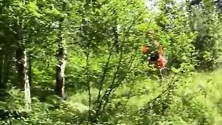 وحش غير مروض: سكس حيواني خلفي متوحش