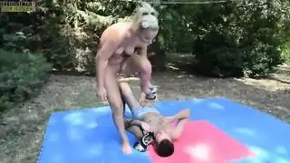 شغف بدائي: شريط جنس أفريقي بدون وقاية