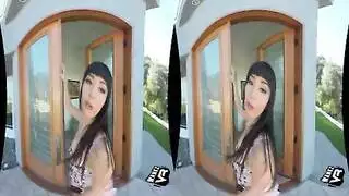 مشهد إباحي مكثف: ثنائي لا يشبع يمارس الجنس في واقع افتراضي