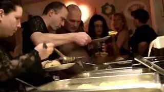 ثنائي مثلي عاهر في خيال ركوب قضيب شغوف