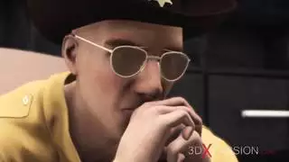 رجل مقنع يضرب بعنف في فيديو إباحي خام