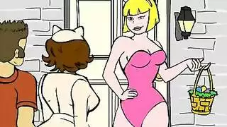 جلسة جنس جماعي محمومة بمشاركة عدة أشخاص