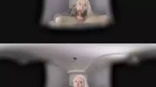 أفلام إباحية بالواقع الافتراضي: عاهرة تتعرض للضرب من قبل فحل